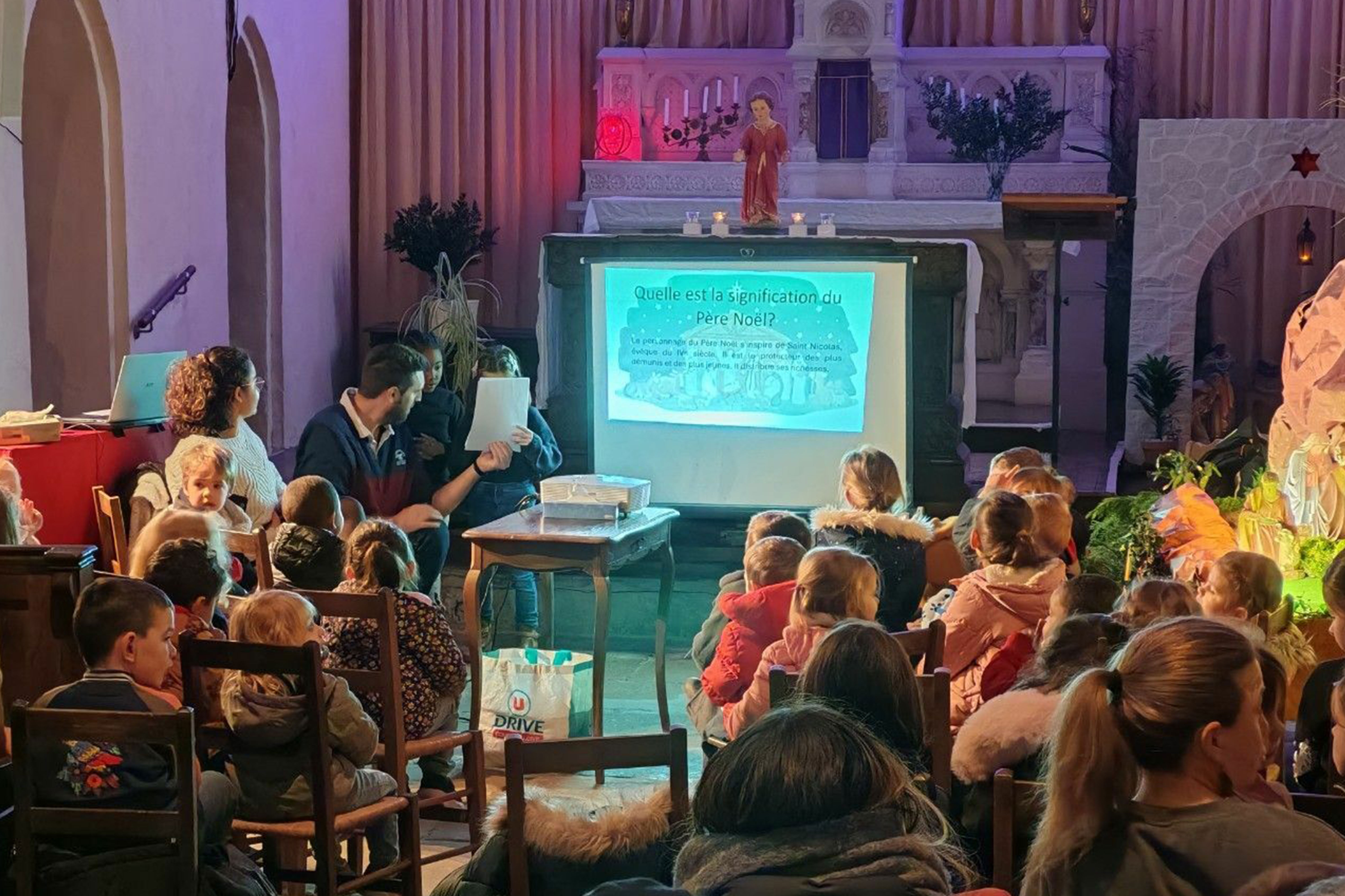 Déroulement de la célébration de noël