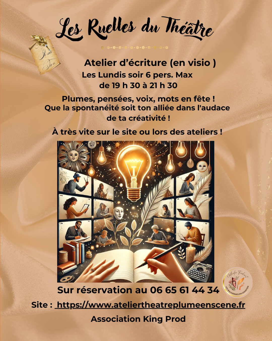 L'écriture est un art sur lequel j'ai travaillé pendant des années, sous de multiples formes, avec passion et sincérité. Tout comme le chant, la musique et le théâtre, elle a transformé ma vie. Au (38).png