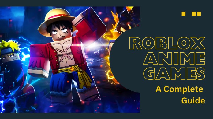 roblox anime games