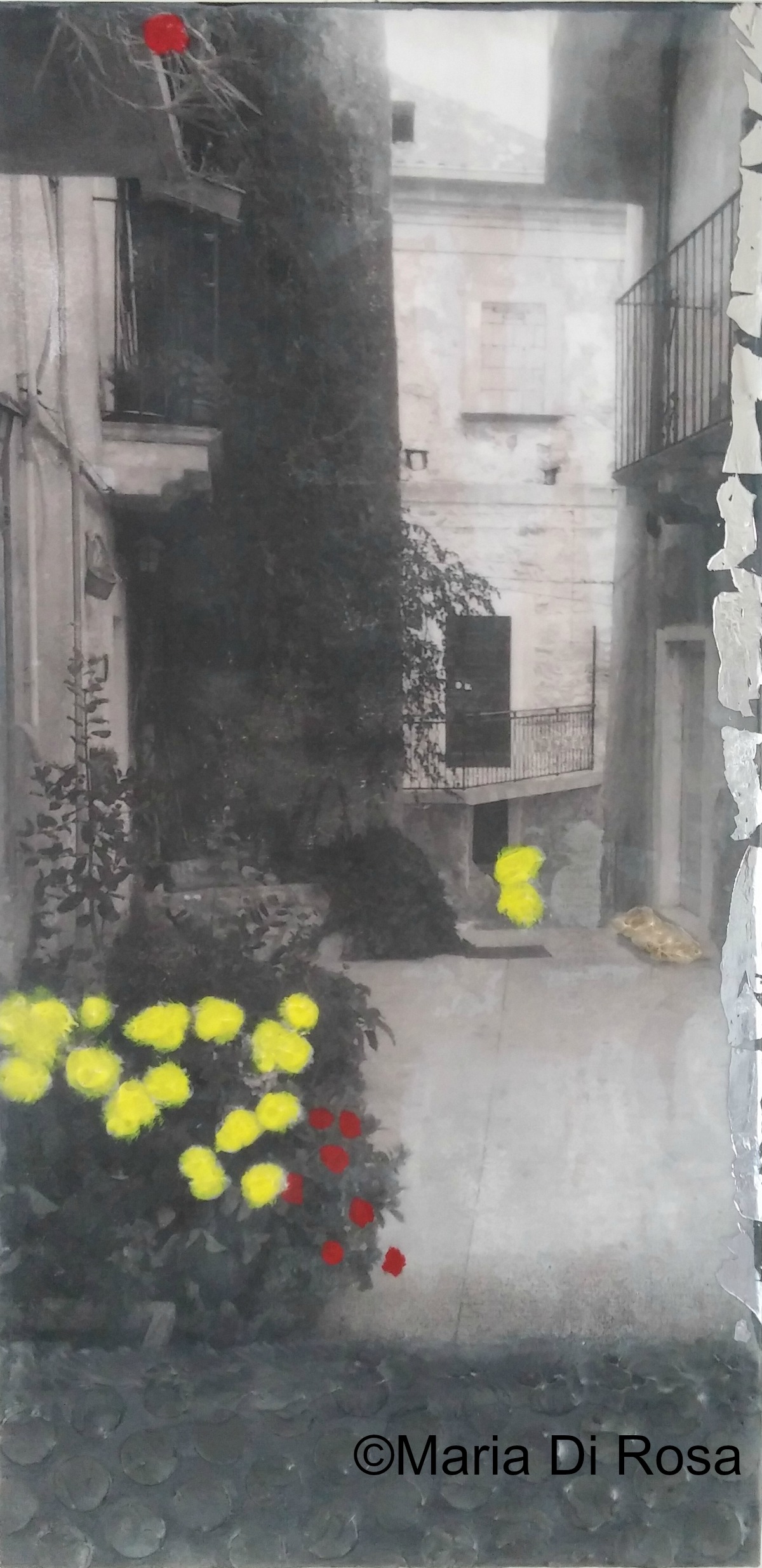 ©Maria-Di-Rosa-encaustic-MM-#158-Walkway-ItalyII-2016.jpg