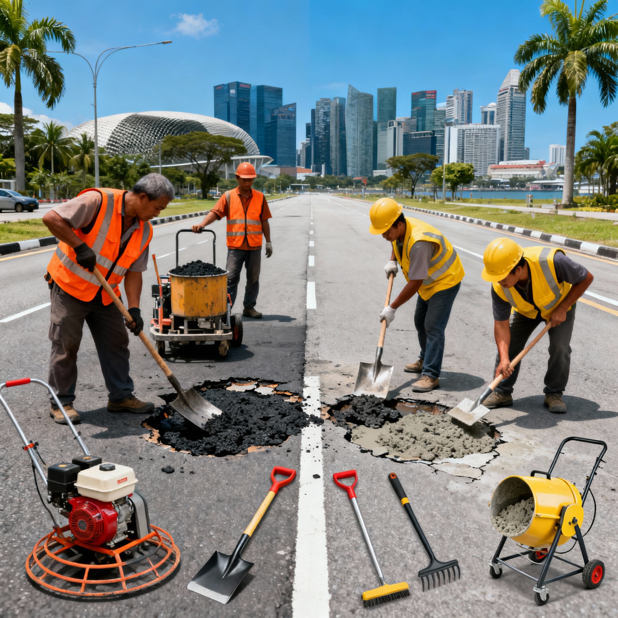 Comparing Asphalt vs Concrete Pothole Repairs in Singapore.png